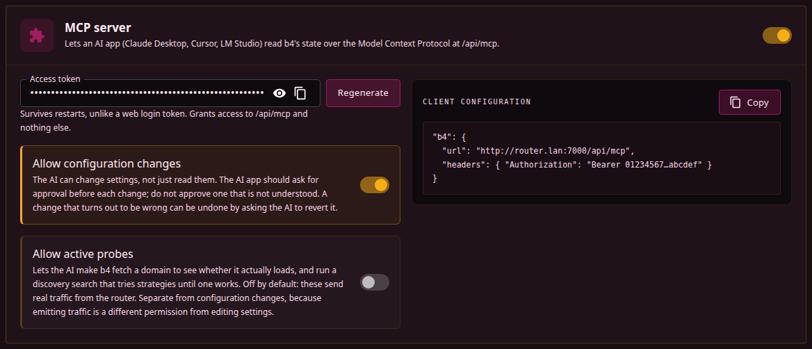 MCP server card